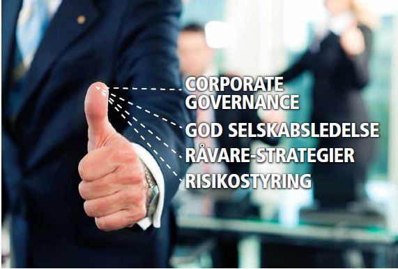 Landmanden kan sætte sig for bordenden