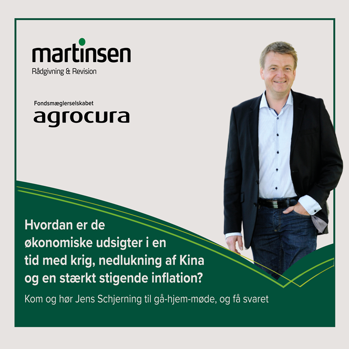Agrocura | foredrag | Jens Schjerning hos Martinsen rådgivning og revision