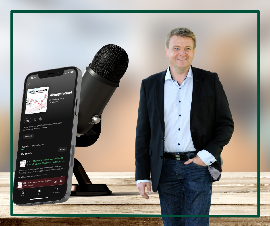 Jens Schjerning gæster Aktieuniverset til podcastafsnit